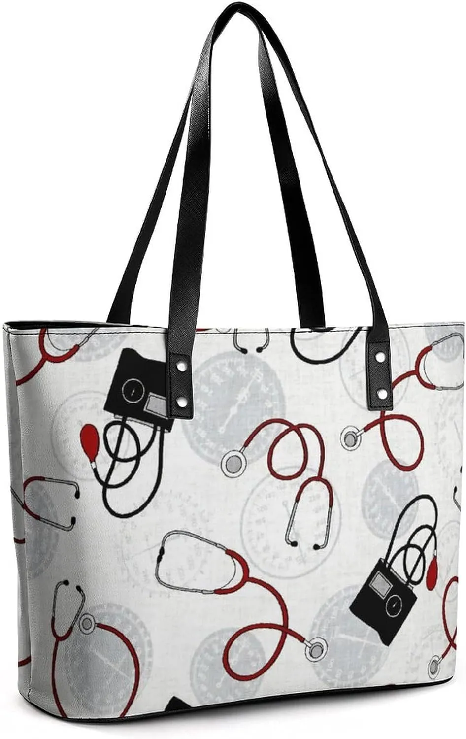 Cute AutismAwareness A Leather Handbag with Large Capacity And Portability