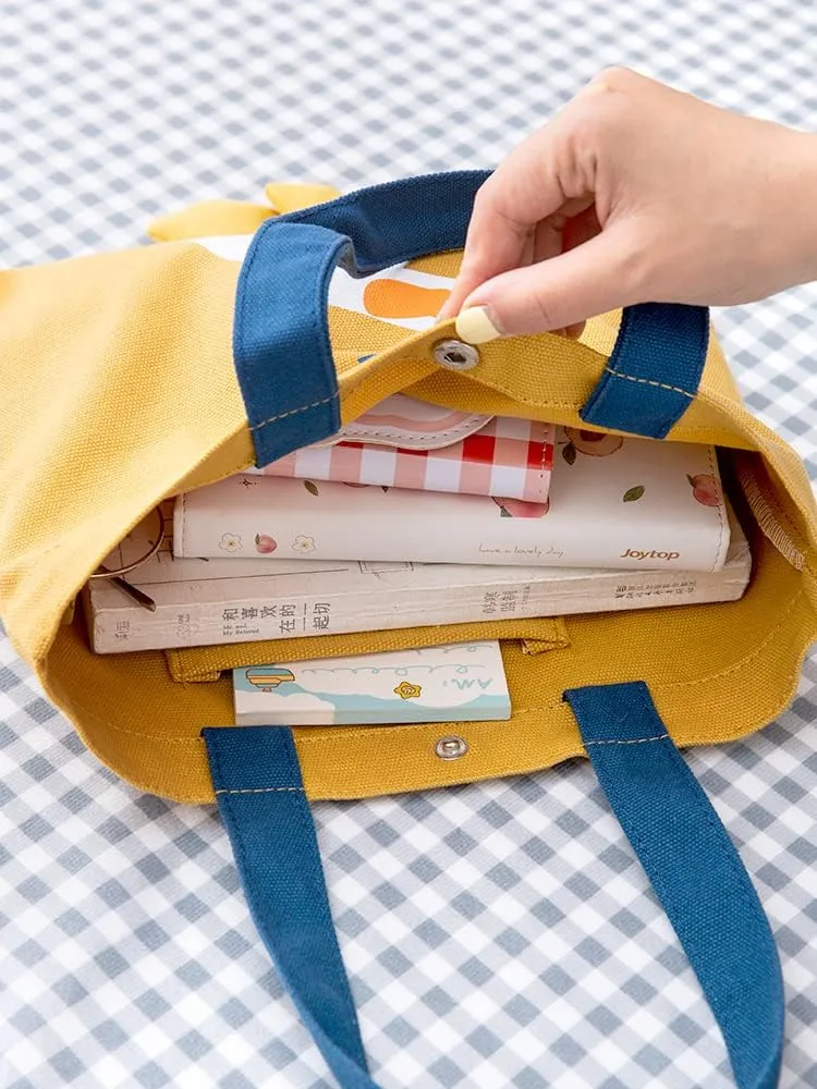 Cute Canvas Tote Bag - Graphic Tote Bag for Lunch & Grocery