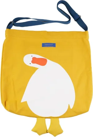 Cute Duck Tote Bag Canvas Tote Bag for Women Reusable Cotton Cloth Bag for Lunch Grocery Shopping and Beach
