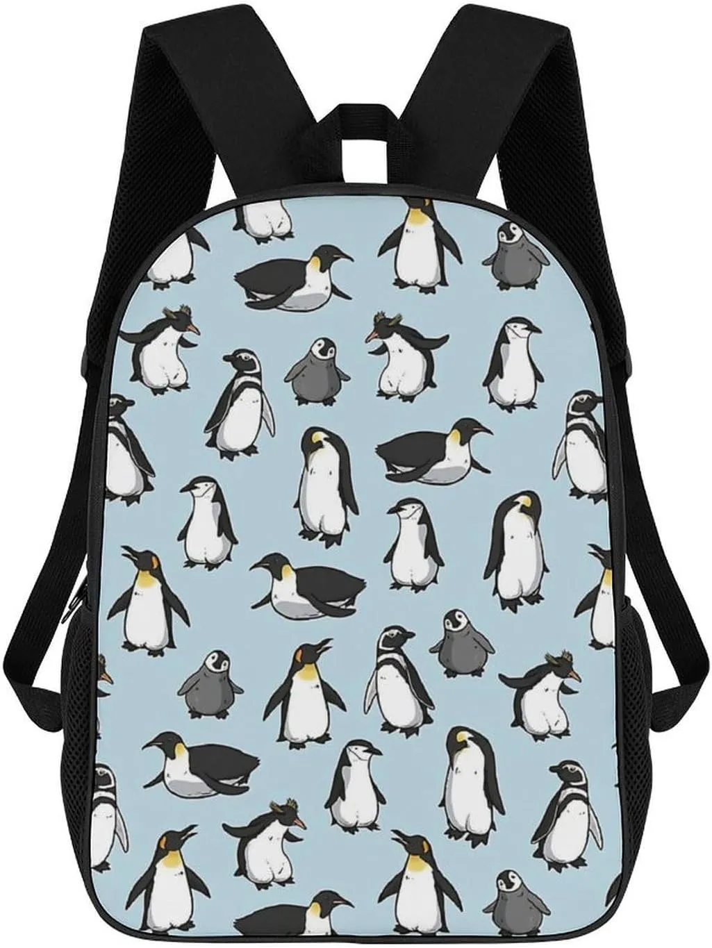 Cute Penguin Backpack Lightweight Waterproof Backpacks Laptop Backpack for Unisex Casual Travel Daypacks Large Capacity