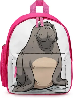 Cute Walrus Travel Backpack Casual Bag Lightweight Hiking Backpacks for Business, Travelling, Hiking