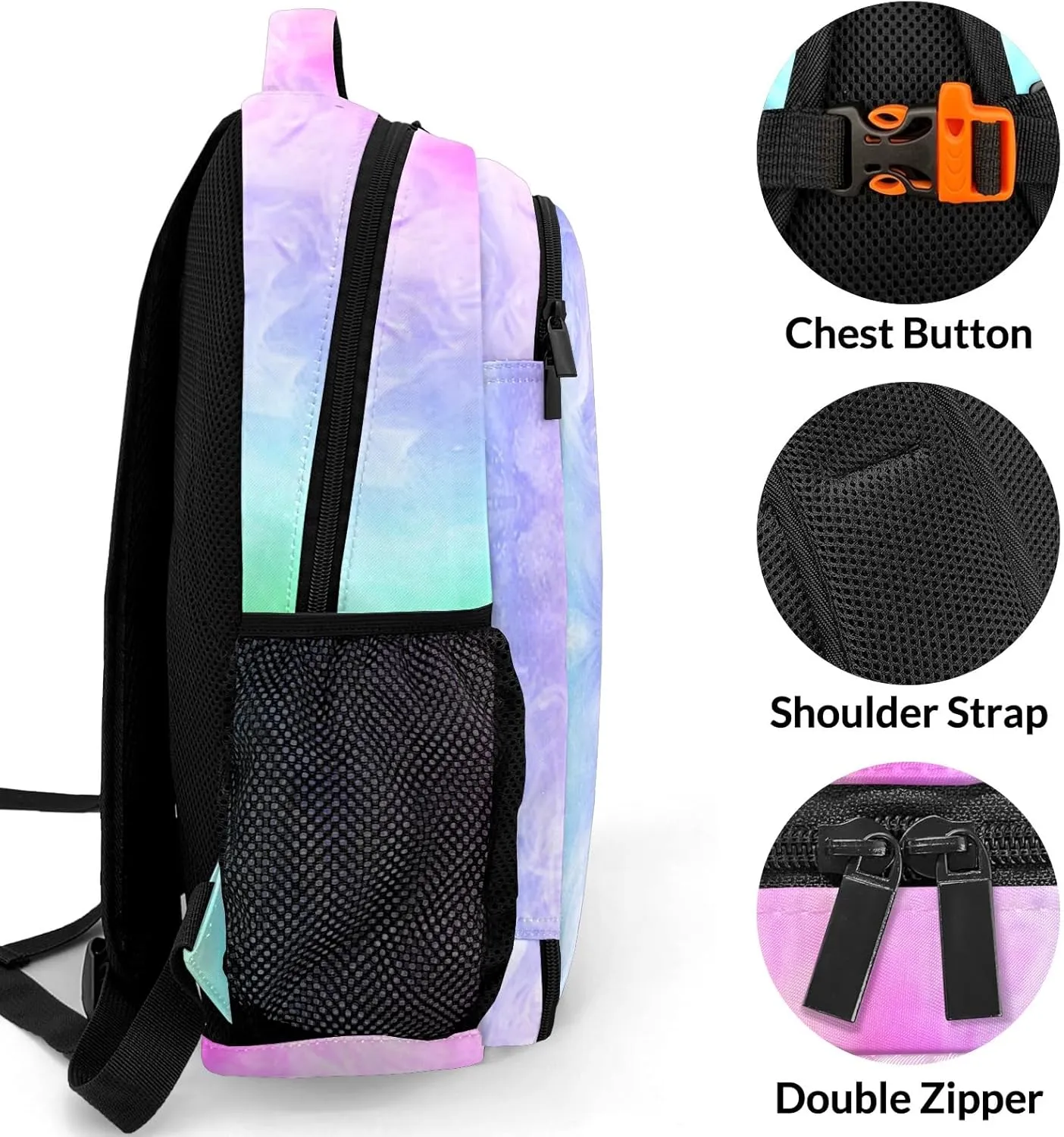Dance Ballerina Green Laptop Bag Daypack Custom Backpack School Multifunctional Laptop Bag for Travel Camping Gift