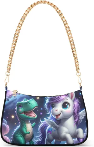 Easter Eggs Rabbit Meadow Cute Purses Women Hobo Party Purse Women Small Cute Handbags Cartoon Small Shoulder Bag