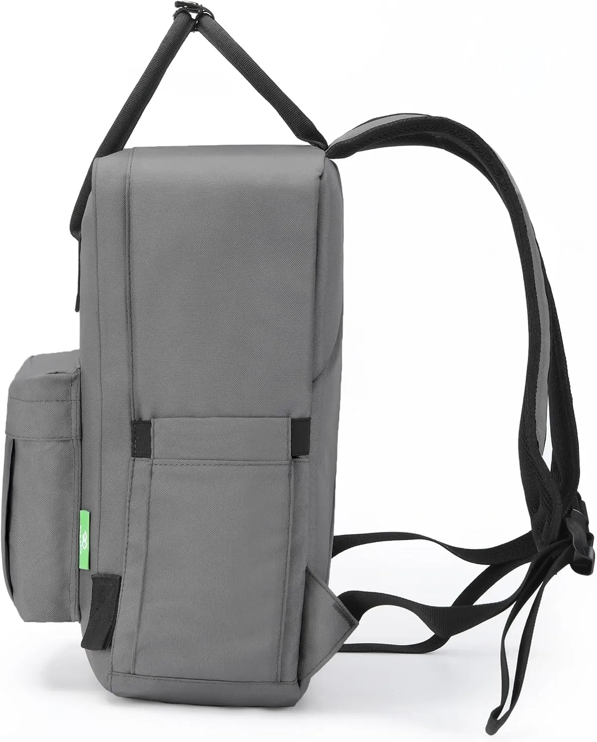 ECO CHIC Waterproof Recycled Canvas Twin-Handle Backpack – Sustainable Laptop Backpack