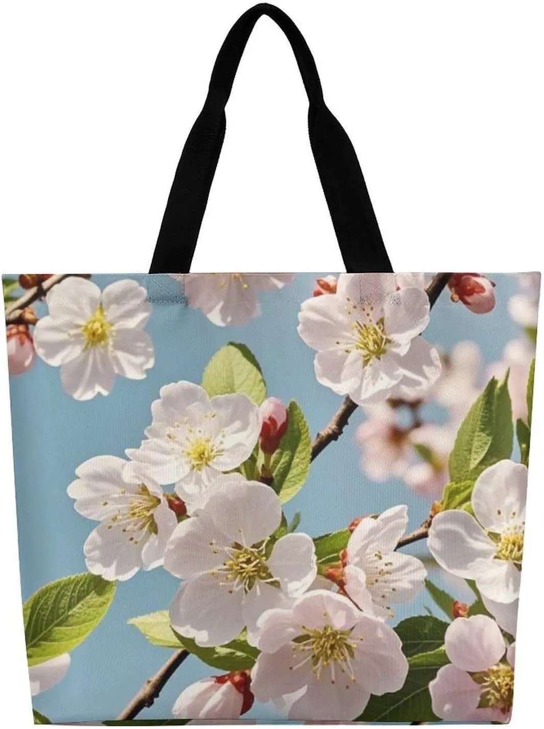 Electric Guitar Music Tote Bag for Women Reusable Grocery Shoulder Bag Shopping Bags for Travel, Groceries
