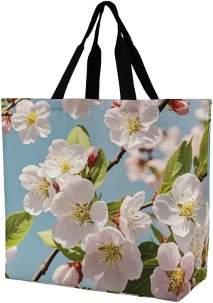 Electric Guitar Music Tote Bag for Women Reusable Grocery Shoulder Bag Shopping Bags for Travel, Groceries
