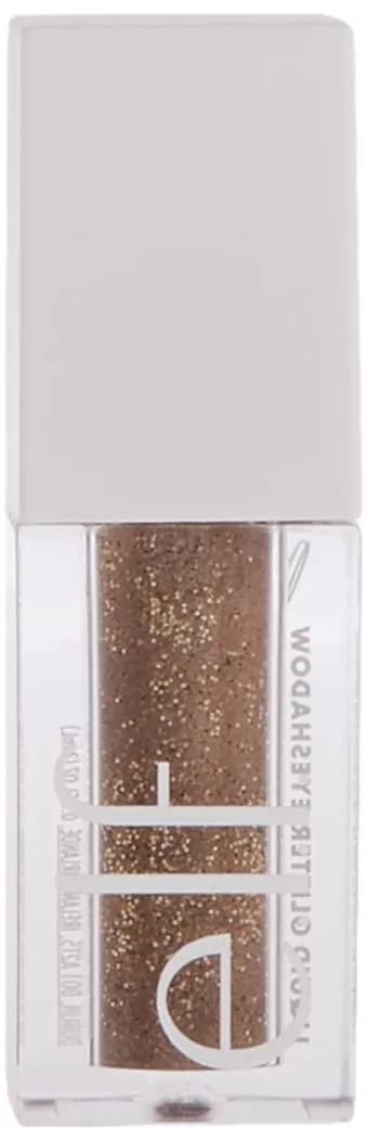 e.l.f. Liquid Glitter Eyeshadow, Long Lasting, Quick-Drying, Opaque, Gel-Based Eyeshadow For Creating High-Impact, Multi-Dimensional Eye Looks, Copper Pop, 0.10 Fl Oz