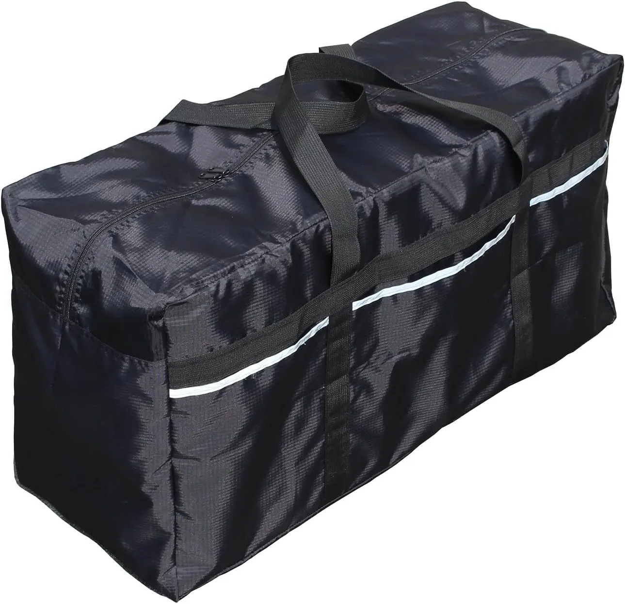 Extra Large Duffle Bag Lightweight, 96L Water Resistant Travel Duffel Bag Foldable for Men Women Camping (BLACK 96L)