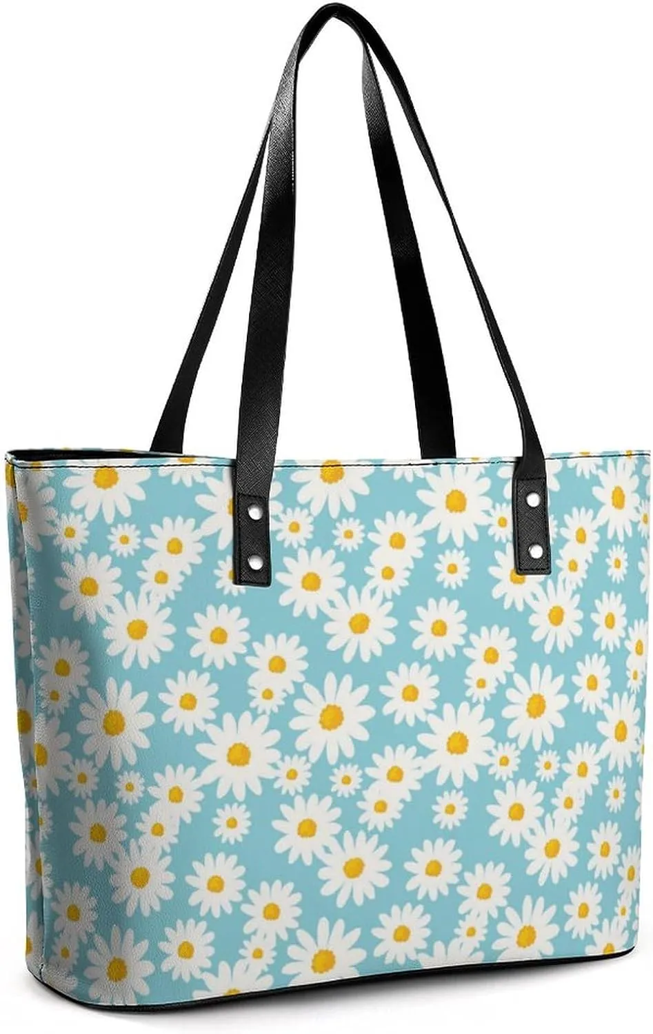 Fall Watercolor Pumpkins Leather Handbag Smooth Wrinkle Resistant Lightweight And Convenient