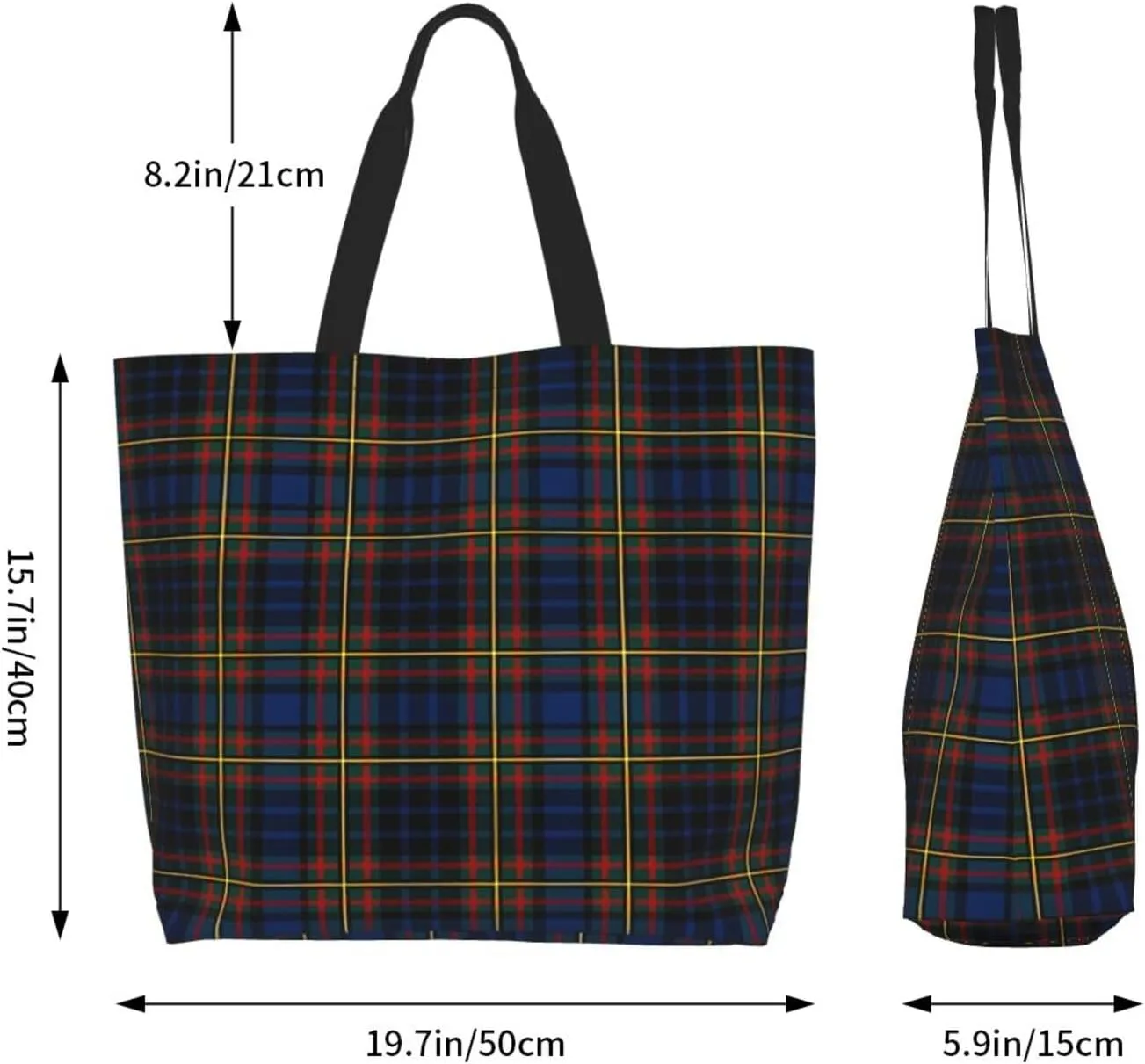 Fantasy Book Shelf Women's Tote Bag Large Capacity Single Shoulder Bags Handbag for Shopping Work