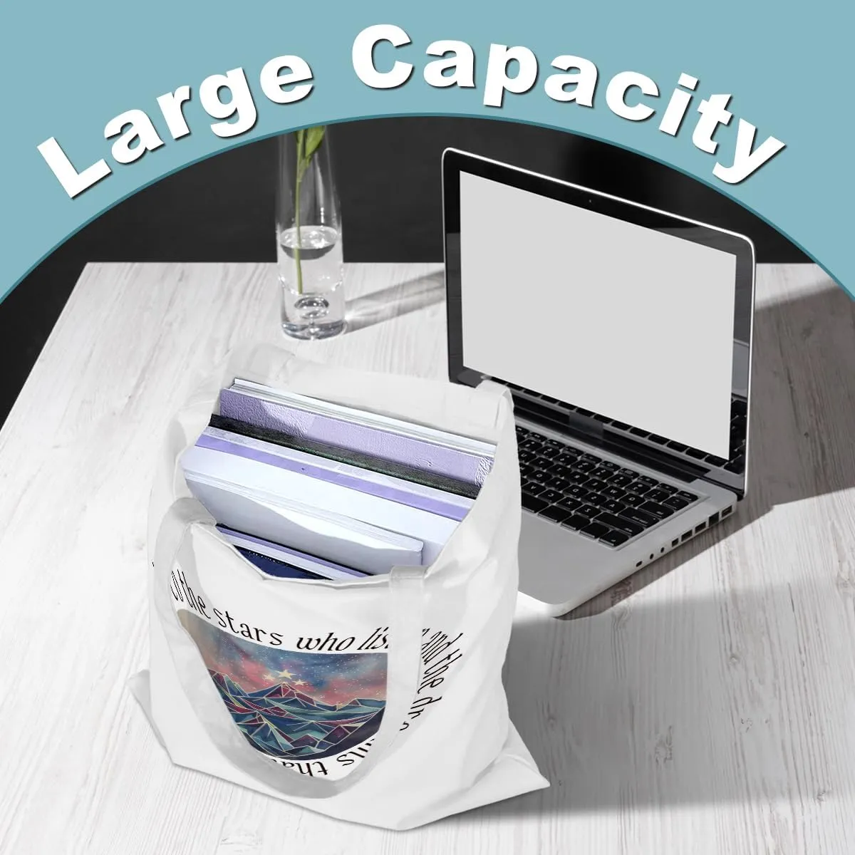 Fantasy Dragon Tote Bag Fantasy Books Weekender Bag Shopping Bags Book Lovers Gifts for Shopping Travelling Vacation