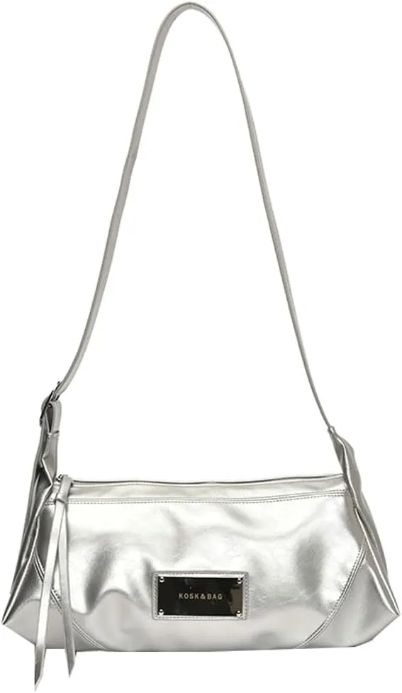 Fashion Shoulder Bag,Purses for Women Medium Hobo Bags Vegan PU Leather Ladies Clutch with Adjustable Strap