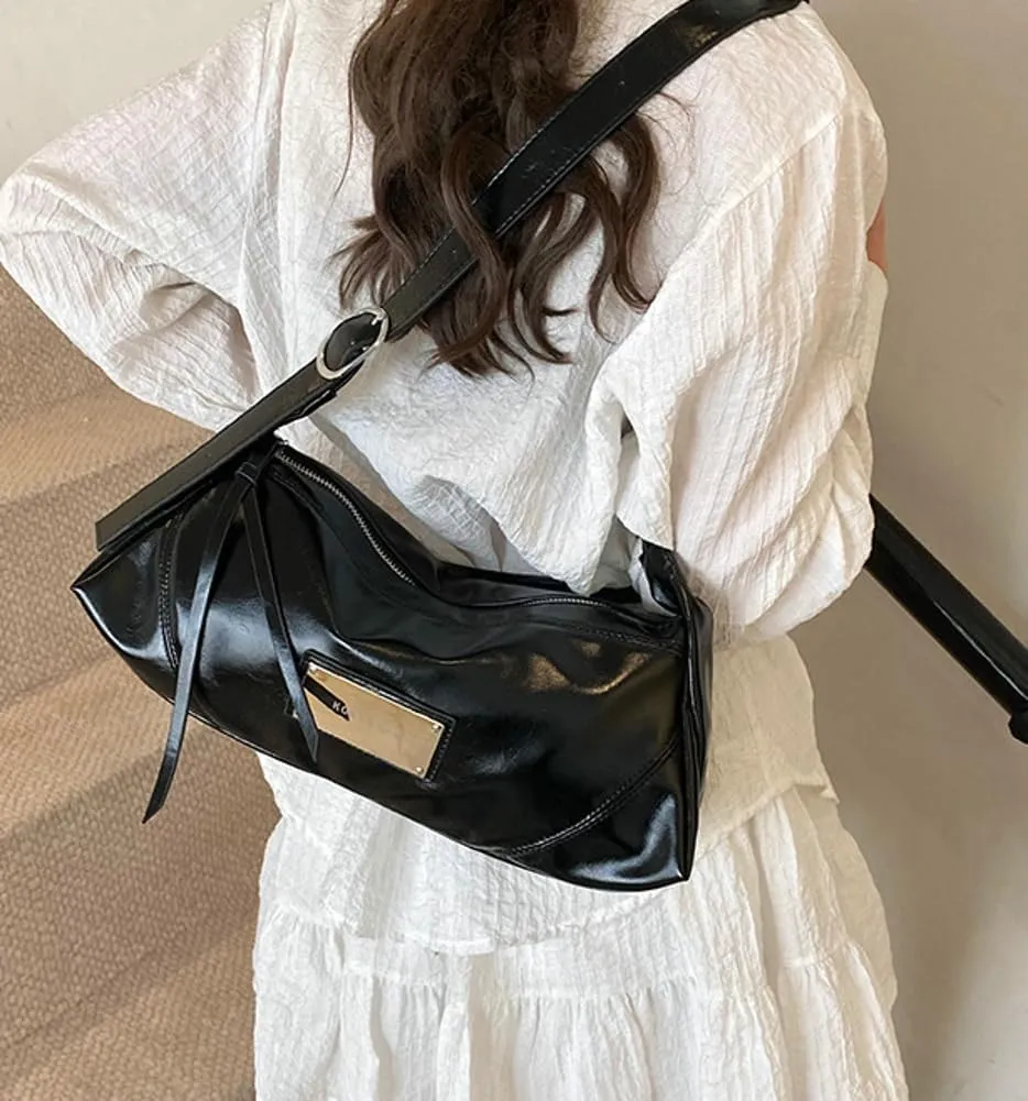 Fashion Shoulder Bag,Purses for Women Medium Hobo Bags Vegan PU Leather Ladies Clutch with Adjustable Strap