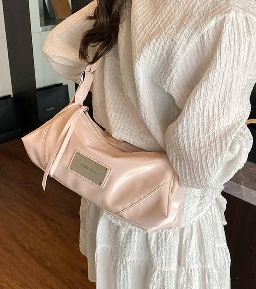 Fashion Shoulder Bag,Purses for Women Medium Hobo Bags Vegan PU Leather Ladies Clutch with Adjustable Strap