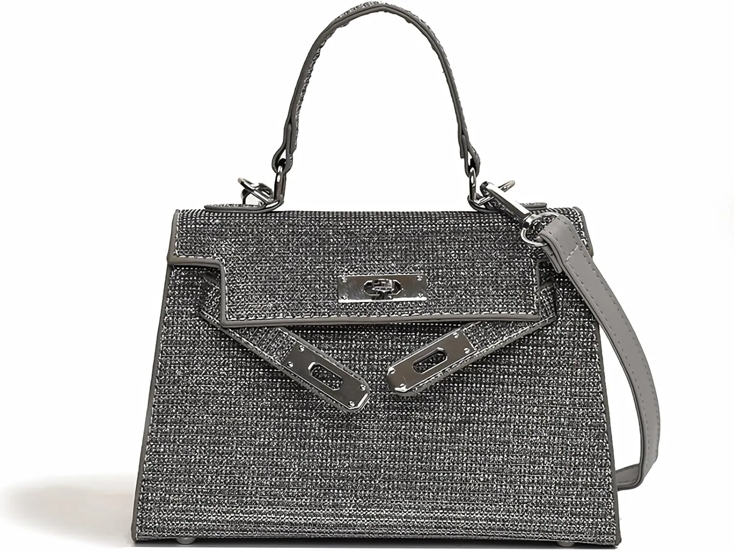 Fashion women's underarm Purses adjustable shoulder straps shoulder bags and crossbody bags shiny handbags