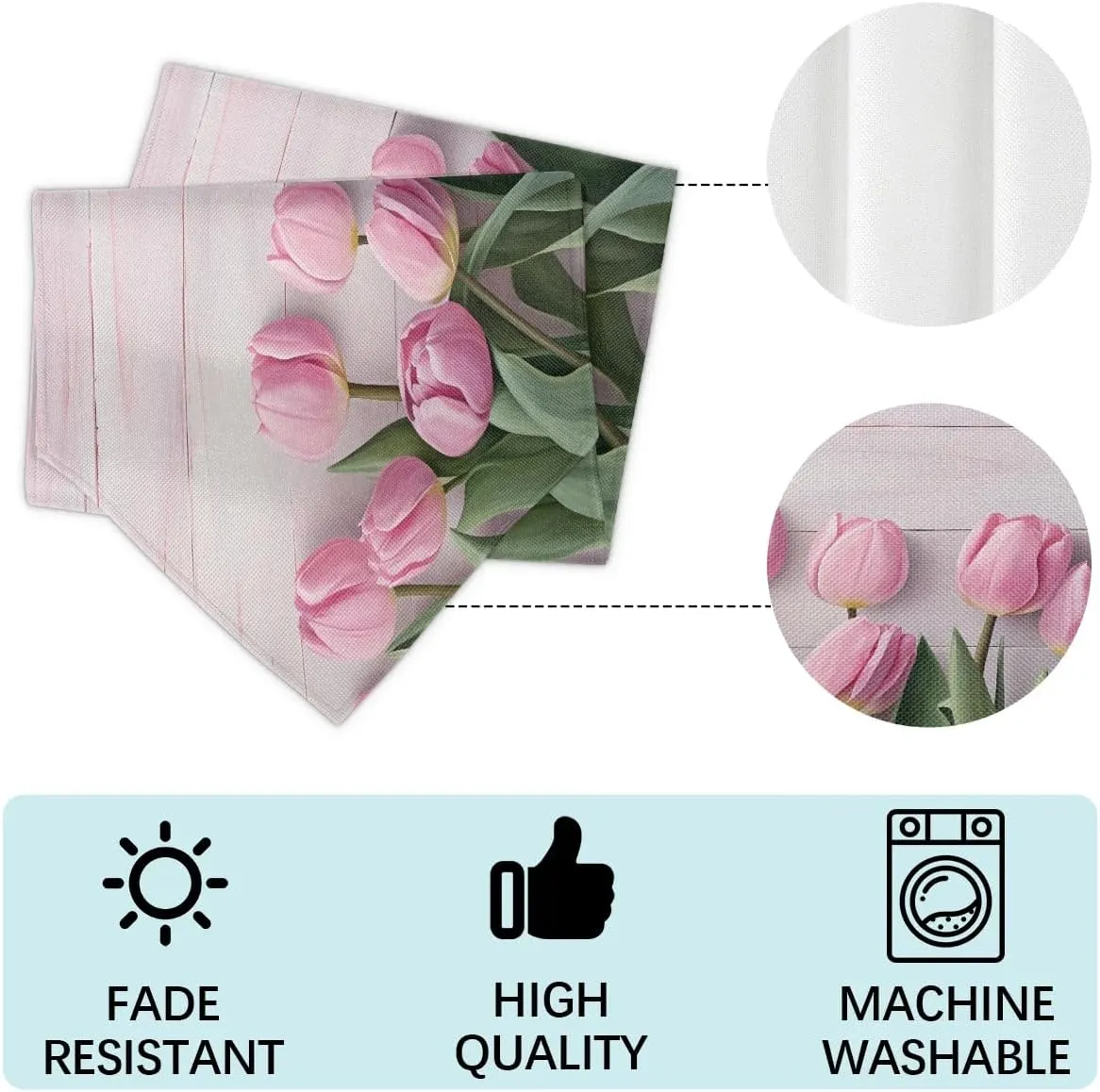 Flower Tulip Fresh Briefcases for Men Crossbody Bags Laptop Carrying Case Messenger Bag for 15" Laptops and Under