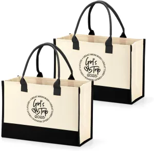 Friend Trip Gifts Favors 2025, Sister Weekend Gifts Tote Bag Goodie Gifts, Bestie Gifts Vacation Weekend Bag Friendship Gifts