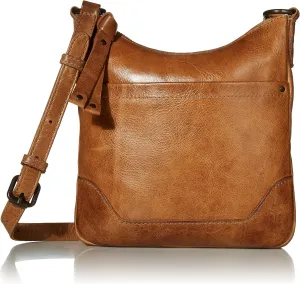 Frye Women's Melissa Swing Pack Zip Crossbody Bag, Handbag with Adjustable Strap & Pockets