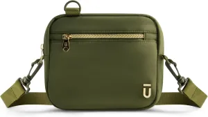 FUL Women's Crossbody Bag, Small Puffer Purse Handbag with Adjustable Shoulder Strap