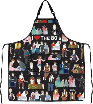 G2TUP I Love The 80's Tote Bag - 80's Movies Lover Fan Handbag Gift