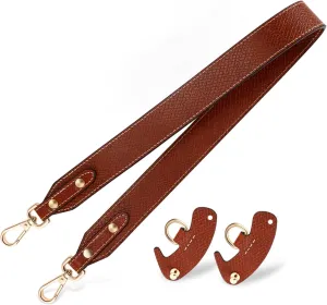Gatuida Handbag Strap Set Wide Straps for Purses Soft Leather Bag Belt Buckles Easy Install for Repair Upgrade