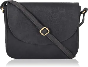 Genuine Leather Shoulder Crossbody Purse For Women with Adjustable Strap, Mobile Pocket & Outside & Inside Zipper