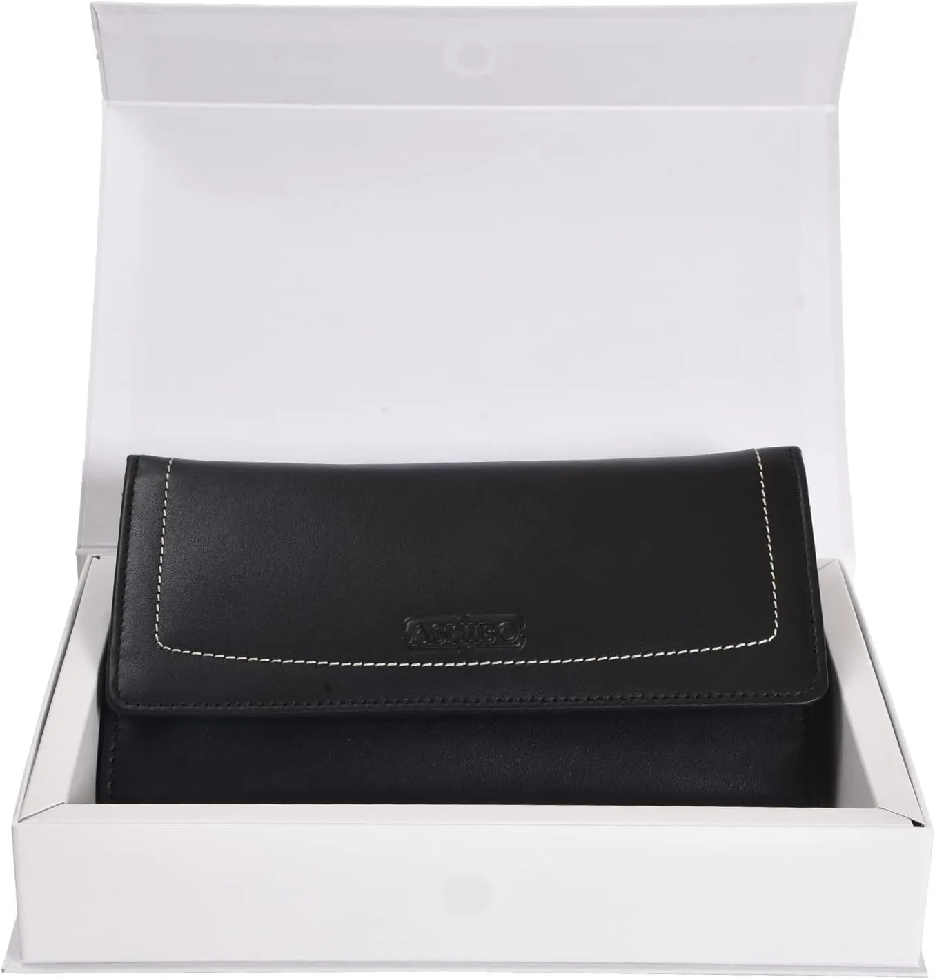 Genuine Leather Wristlet Clutch Wallet Purse