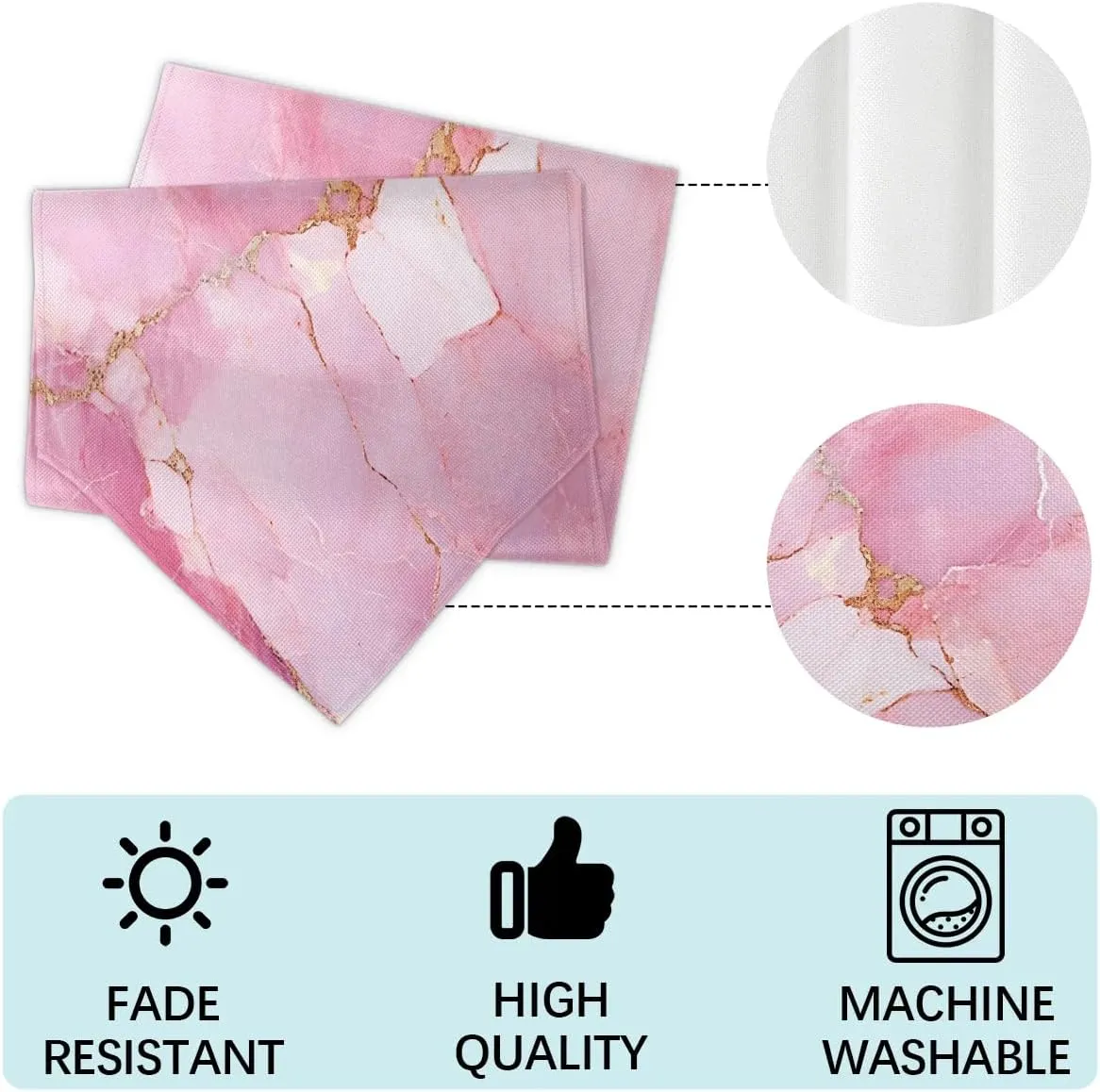 Geometric Pink Marble Briefcases for Men Crossbody Bags Laptop Carrying Case Messenger Bag for 15" Laptops and Under