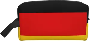 German flag Storage Bags - Travel Toiletry and Makeup Bags, Unisex, Daily Use, Small Items Storage