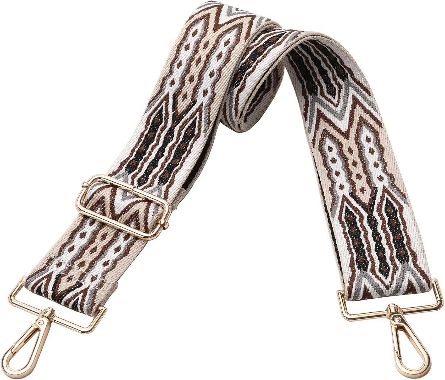 GINJKGO Purse Straps Replacement Crossbody - Adjustable Bag Strap for Purses, Wide Shoulder Strap for Women Guitar Purses