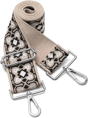 GINJKGO Purse Straps Replacement Crossbody - Adjustable Bag Strap for Purses, Wide Shoulder Strap for Women Guitar Purses