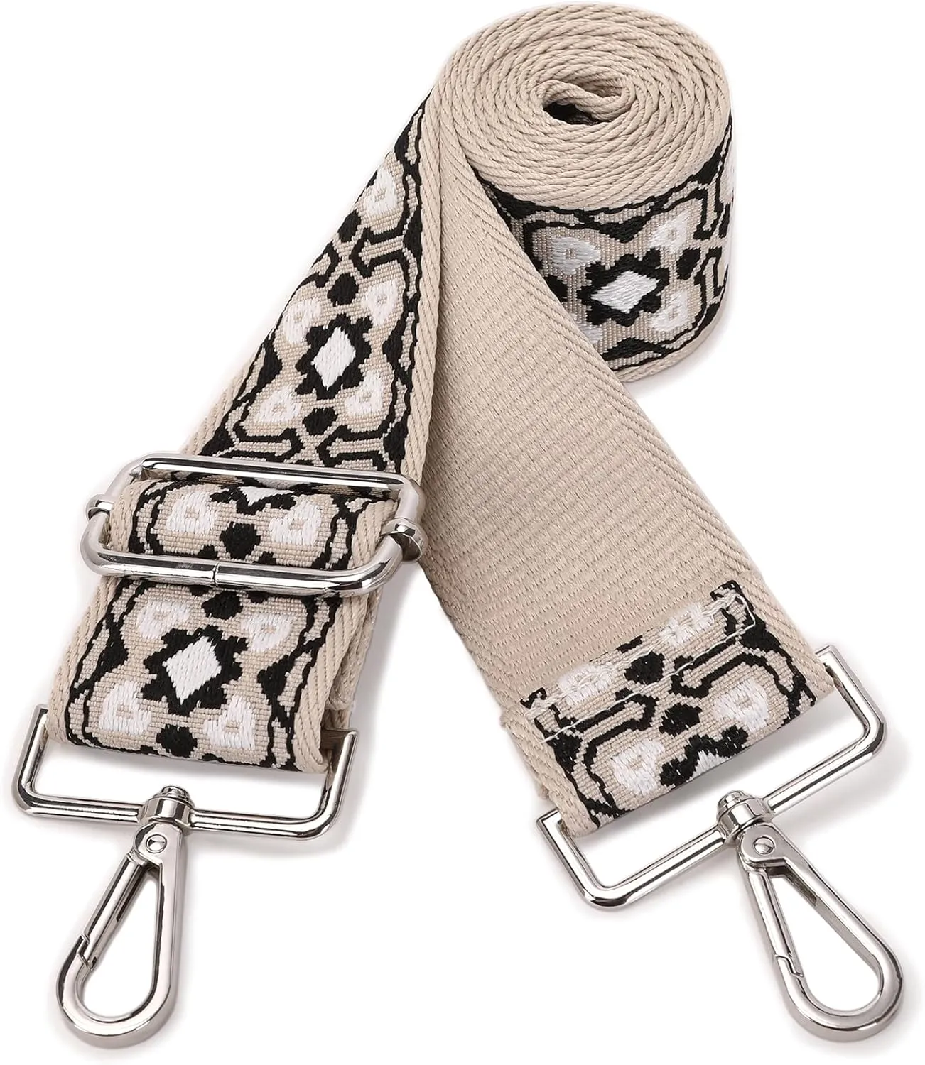 GINJKGO Purse Straps Replacement Crossbody - Adjustable Bag Strap for Purses, Wide Shoulder Strap for Women Guitar Purses