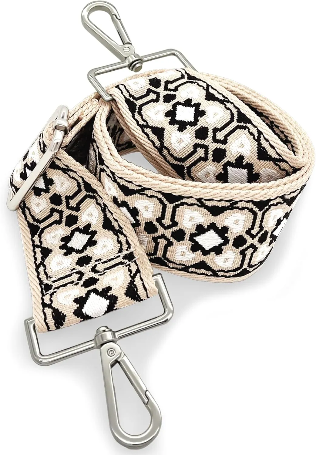 GINJKGO Purse Straps Replacement Crossbody - Adjustable Bag Strap for Purses, Wide Shoulder Strap for Women Guitar Purses