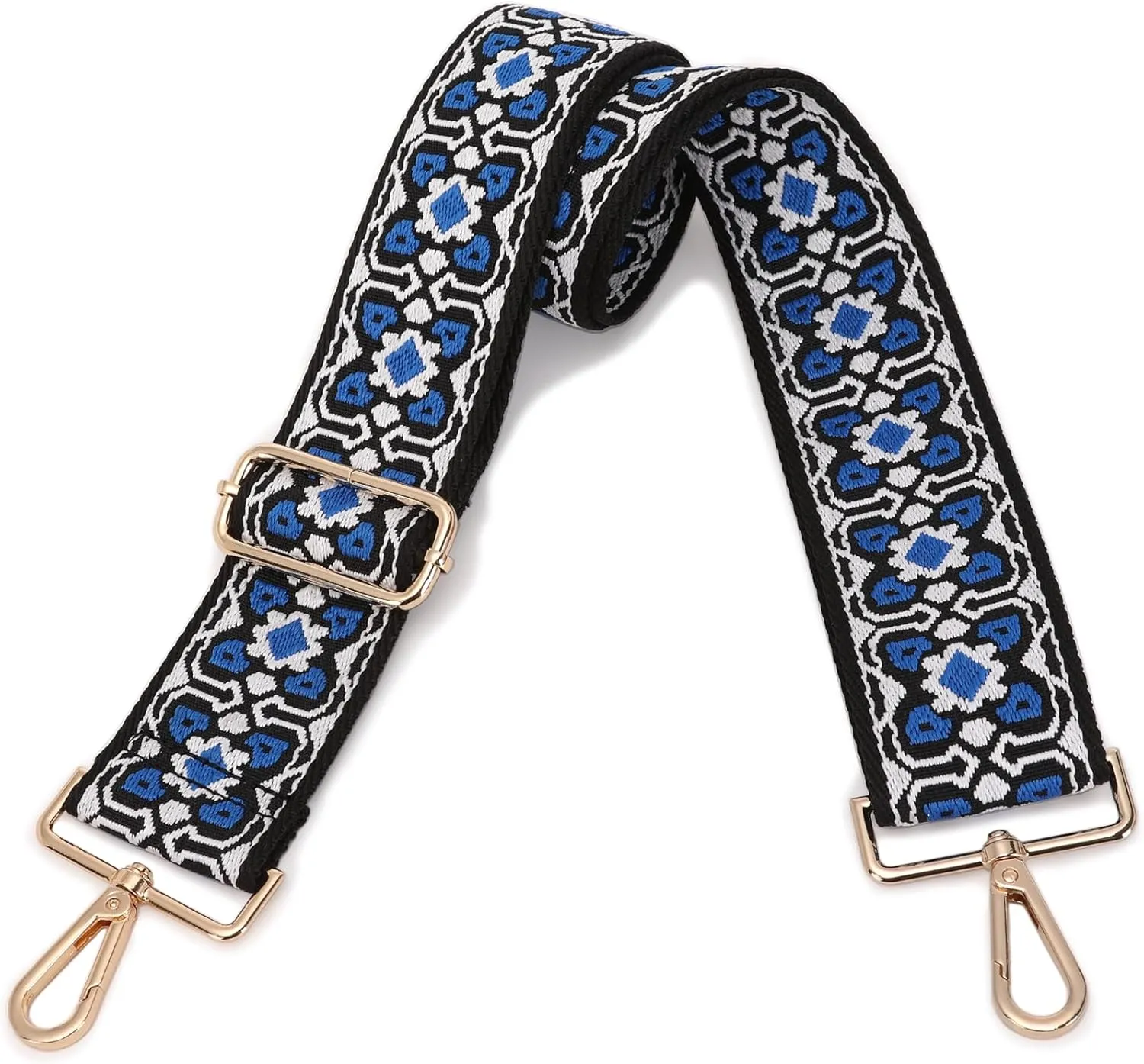 GINJKGO Purse Straps Replacement Crossbody - Adjustable Bag Strap for Purses, Wide Shoulder Strap for Women Guitar Purses