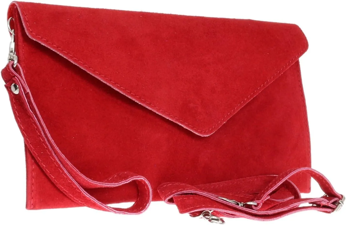 Girly HandBags Womens Plain Italian Genuine Leather Crossbody Tote Bag