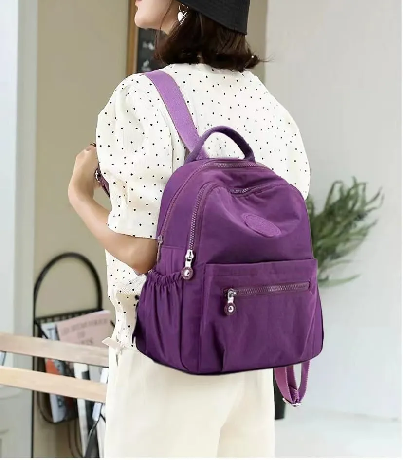 go-done MUKAITE 11L Mini fashion Backpack,Small Nylon Ladies backpacks,Women shopping Backpack(Small size)