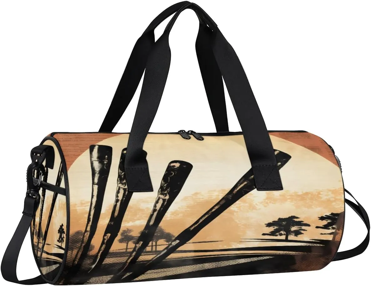 Golf Sport Theme Dance Bags Weekender Bags Sport Duffel Bag Carry on Overnight Bag for Men Women
