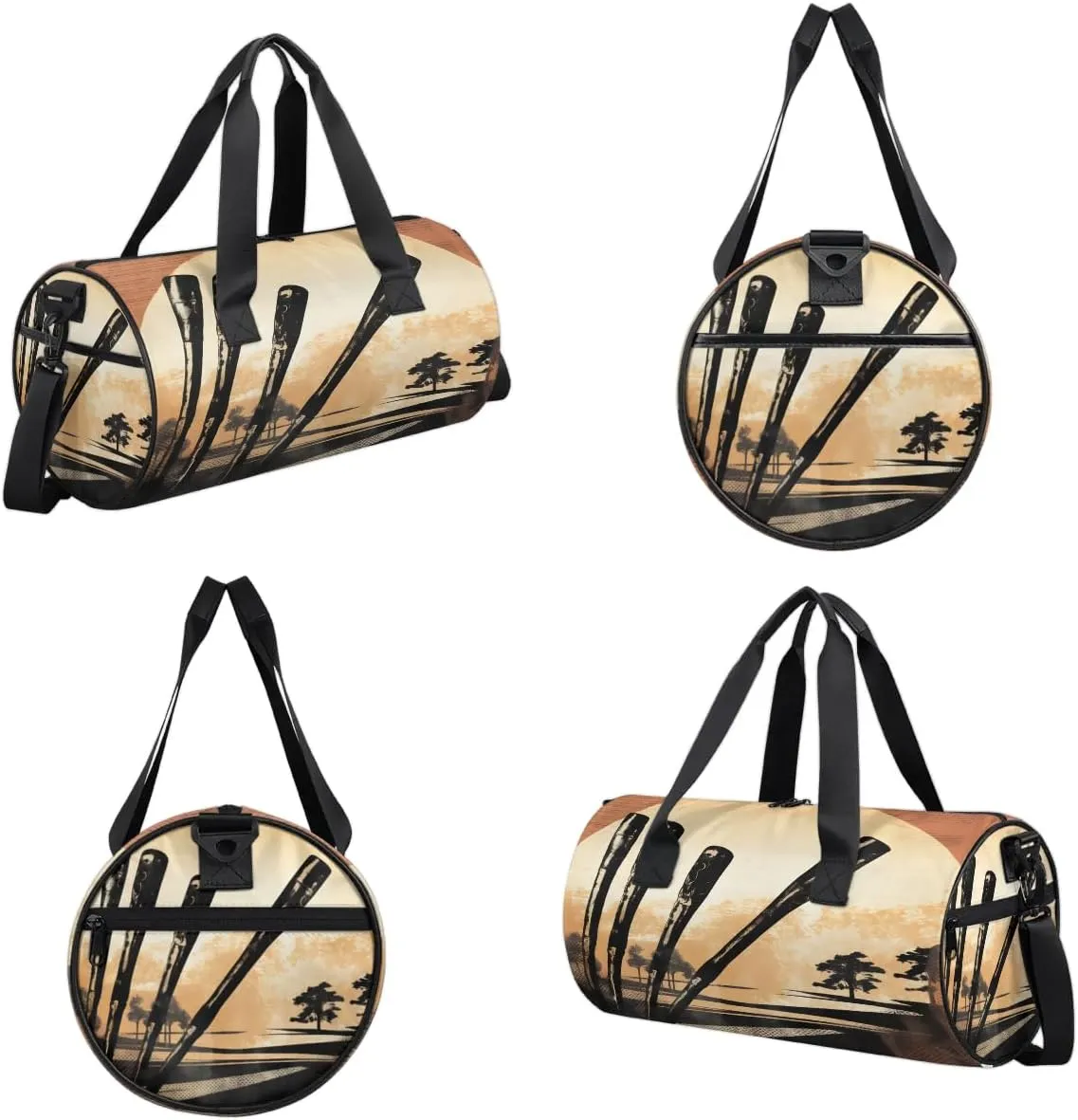 Golf Sport Theme Dance Bags Weekender Bags Sport Duffel Bag Carry on Overnight Bag for Men Women