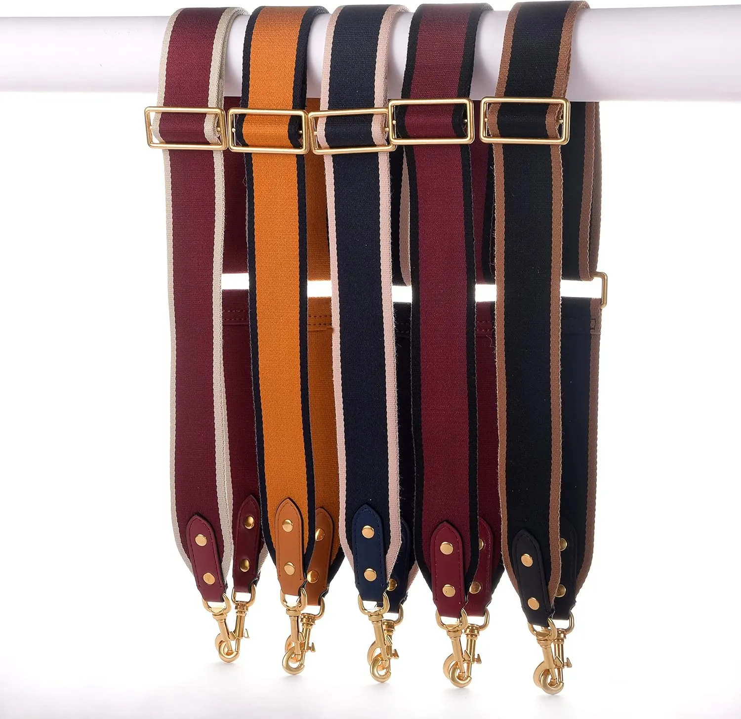 GOXTECH Purse Strap Replacement Crossbody Handbag Stripe Wide Adjustable