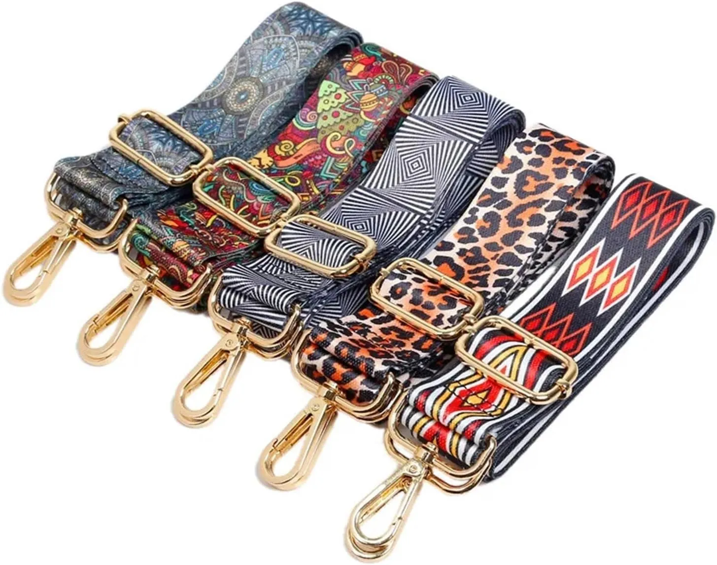 GRFIT bags strap Interchangeable Bag Strap Accessories Colorful Adjustable Shoulder Strap Travel Accessories wide shoulder strap (Color : 2)
