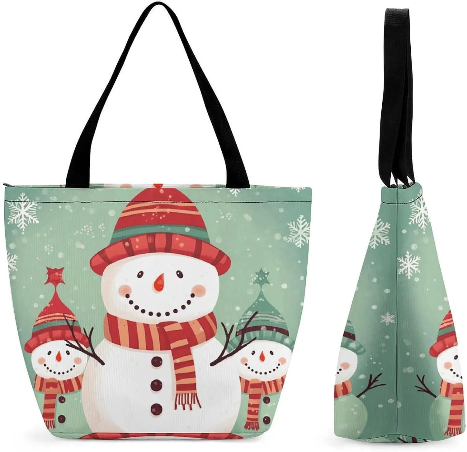 Grocery Bag Reusable Tote Bag Foldable Modern Dragonfly Shopping Bag Handbag Washable Shoulder Bag for Travel