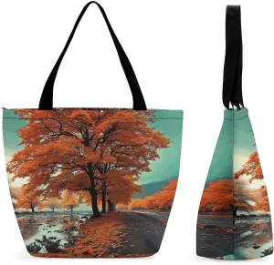 Grocery Bag Reusable Tote Bag Foldable Modern Dragonfly Shopping Bag Handbag Washable Shoulder Bag for Travel