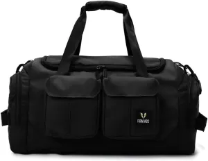 Gym Bag for Women,Sports Travel Duffel Bag, Weekender Overnight Bag with Wet Pocket and Shoes Compartment for Women, Travel,Workout,Gym, Yoga DBE-561 (Black)