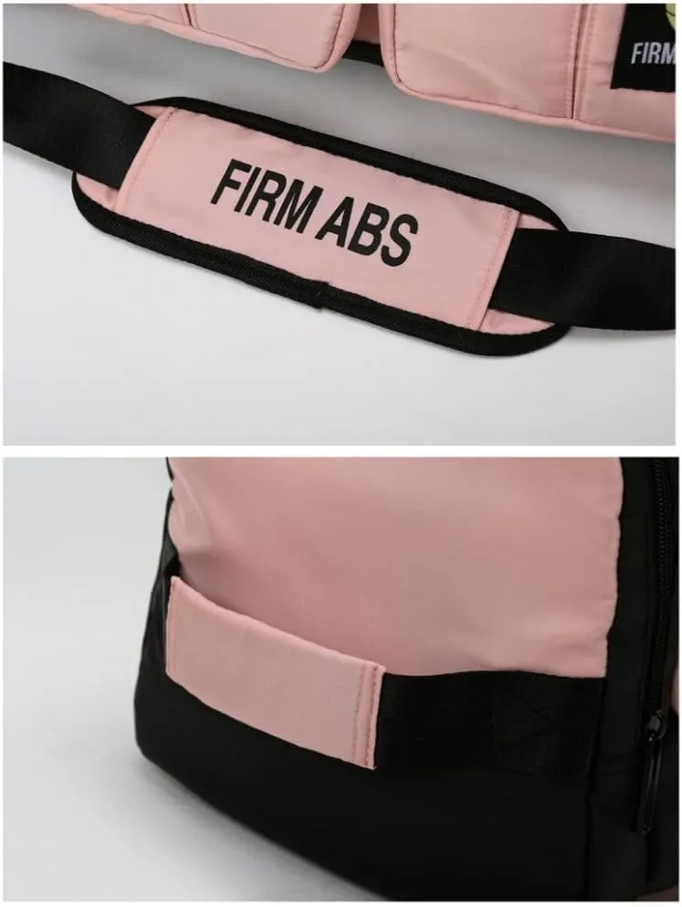 Gym Bag for Women,Sports Travel Duffel Bag, Weekender Overnight Bag with Wet Pocket and Shoes Compartment for Women, Travel,Workout,Gym, Yoga DBE-561 (Black)