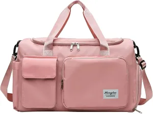 Gym Bag with Shoes Compartment,28L Duffel Bag Men,Lightweight Weekender Bag for Travel Workout Sports Yoga