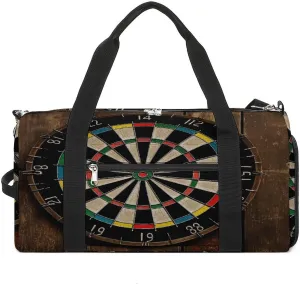 Gym Bag,Dart Board Gym Duffle Bag,sports Gym Bag,small Fitness Workout Sports Duffle Bag,gym Bag for Women And Men, style
