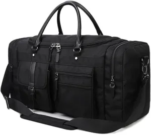 Gym Duffle Bag for Men Waterproof Sports Bags Travel Duffel with(E)
