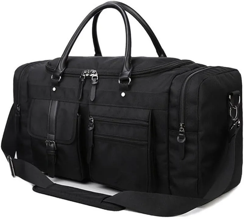 Gym Duffle Bag for Men Waterproof Sports Bags Travel Duffel with(E)