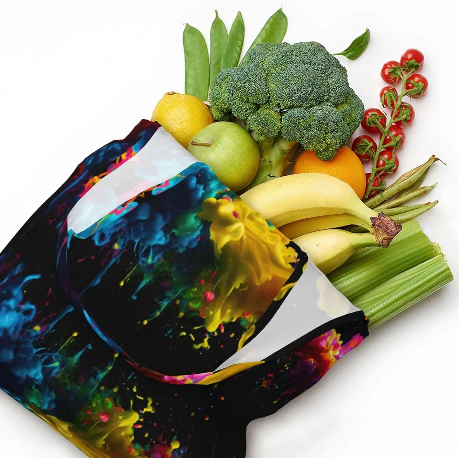 Gymnastics Game Canvas Bag Bag Handbag Eco-Friendly Reusable Groceryshopping Bags For Women Girls