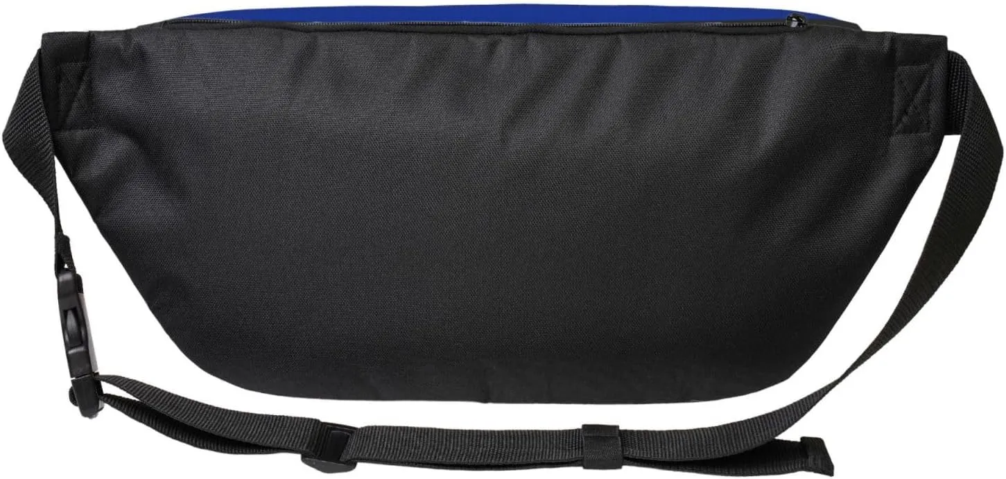 Haiti Flag Crossbody Waist Bag,Haitian Fanny Pack Large Belt Bags for Men Women Sports Travel Work